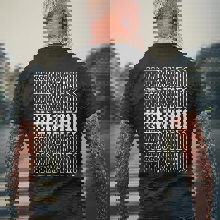 フェルナンド メンズTシャツ バックプリント 高齢者への贈り物