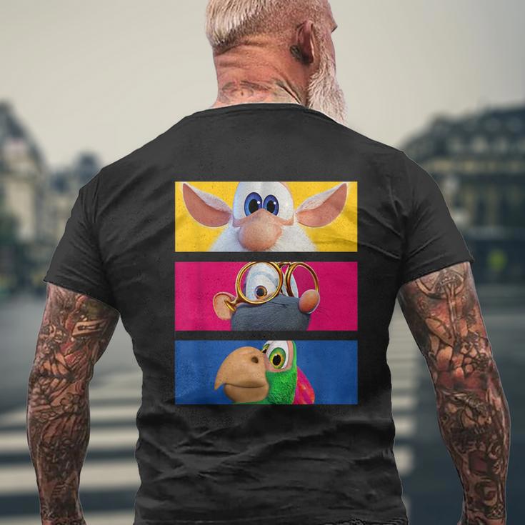 ブーバ&フレンズアイズ メンズTシャツ バックプリント 高齢者への贈り物