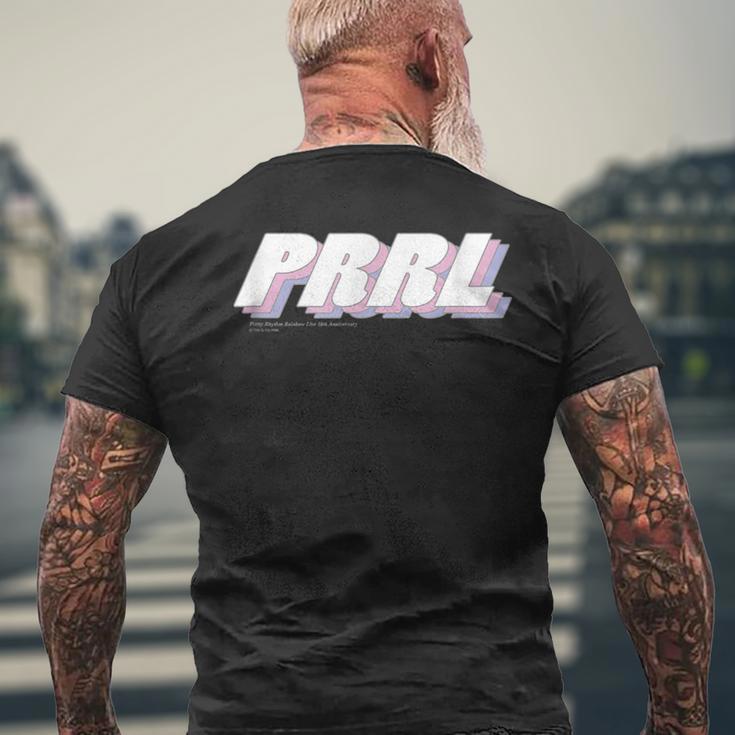 プリティーリズム・レインボーライブ Prrl メンズTシャツ バックプリント 高齢者への贈り物