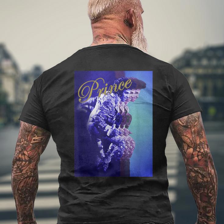 プリンス-006 メンズTシャツ バックプリント 高齢者への贈り物