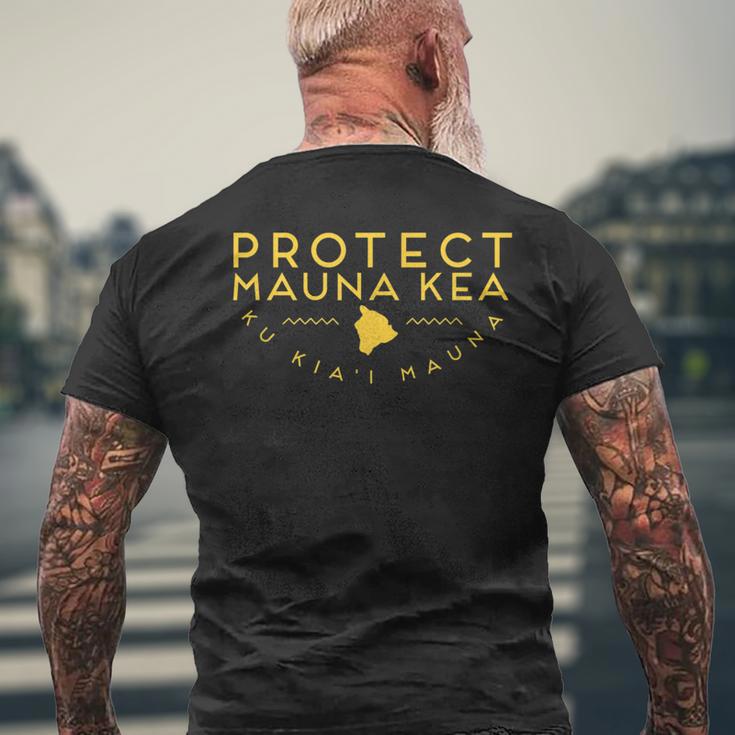 プロテクト マウナケア メンズTシャツ バックプリント 高齢者への贈り物