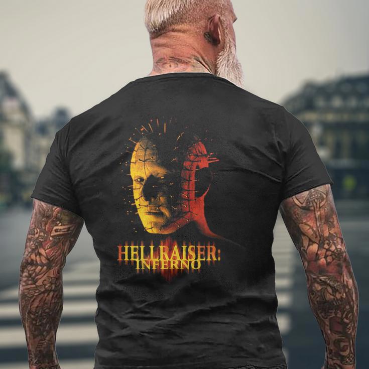 ヘルレイザー 映画 インフェルノ ポートレート パズル ホラー Papl14564 メンズTシャツ バックプリント 高齢者への贈り物