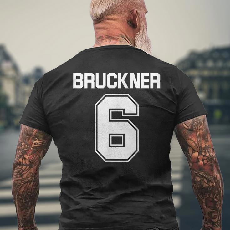 ベートーベン第6交響曲 Bruckner 6 メンズTシャツ バックプリント 高齢者への贈り物