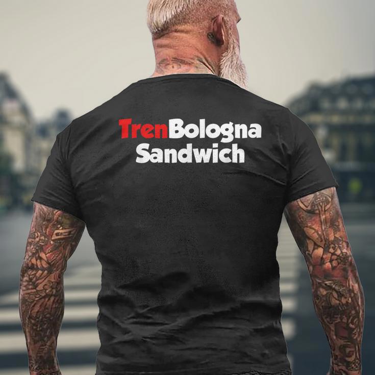 ボディービル トレンボロン ステロイド シャツ Trenbolognaandwich メンズTシャツ バックプリント 高齢者への贈り物