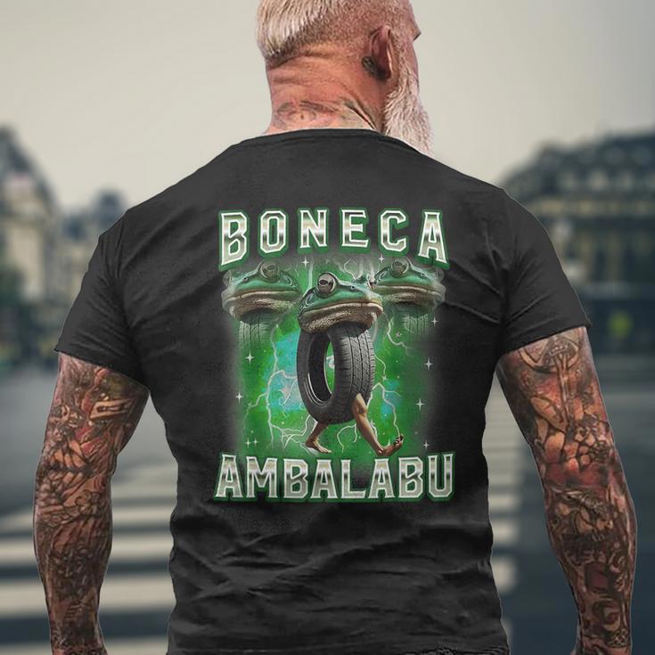 ボネカアンバラブイタリアーナブレインロット メンズTシャツ バックプリント 高齢者への贈り物