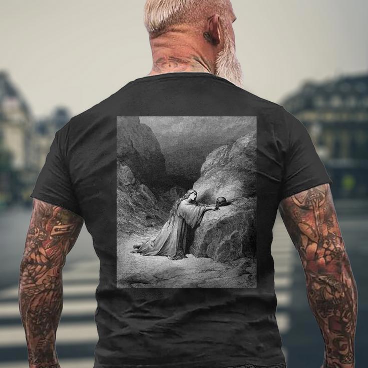 マグダラのマリア・ギュスターヴ・ドーレ ロマン主義 聖書芸術 長袖tシャツ メンズTシャツ バックプリント 高齢者への贈り物