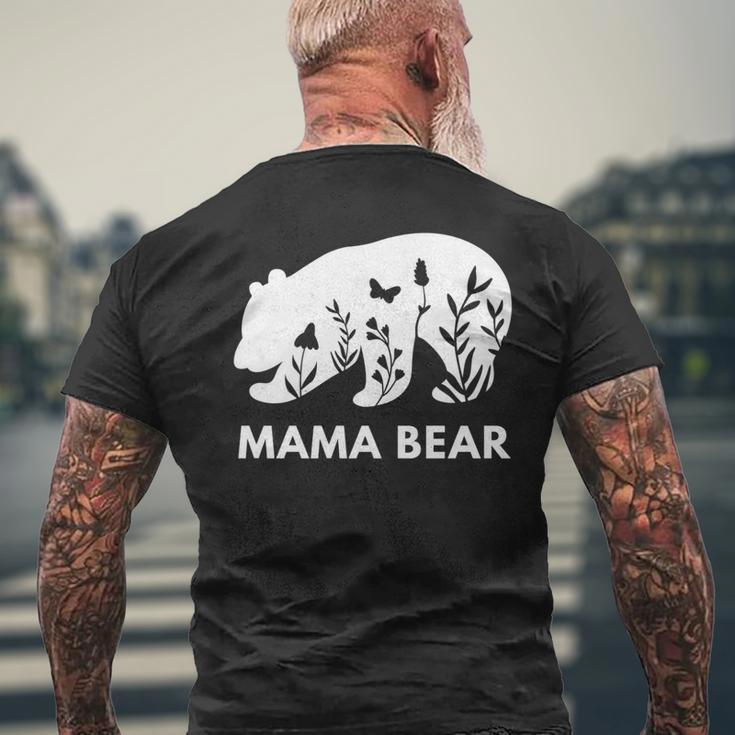 ママベア 長袖tシャツ メンズTシャツ バックプリント 高齢者への贈り物