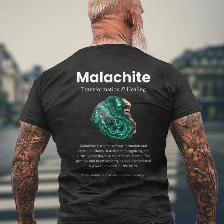 マラカイト宝石の意味 メンズTシャツ バックプリント 高齢者への贈り物