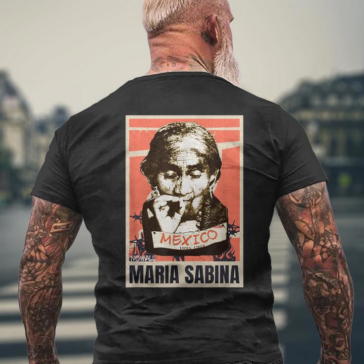 マリア・サビーナ、メキシコ メンズTシャツ バックプリント 高齢者への贈り物