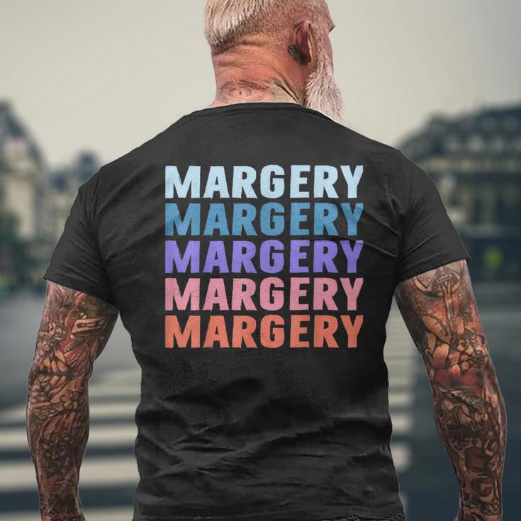 マージェリー 面白いギフト名 名前入り メンズTシャツ バックプリント 高齢者への贈り物