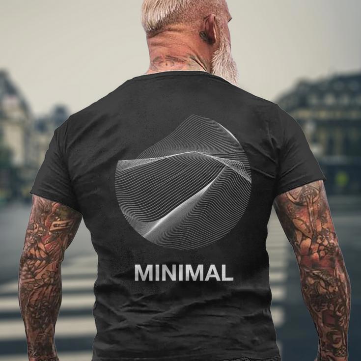 ミニマルミュージック レトロ テクノミュージック レイバー Edm パーティー 90年代 メンズTシャツ バックプリント 高齢者への贈り物