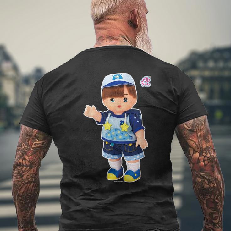 メルちゃんのおともだち あおくん Bigプリント メンズTシャツ バックプリント 高齢者への贈り物