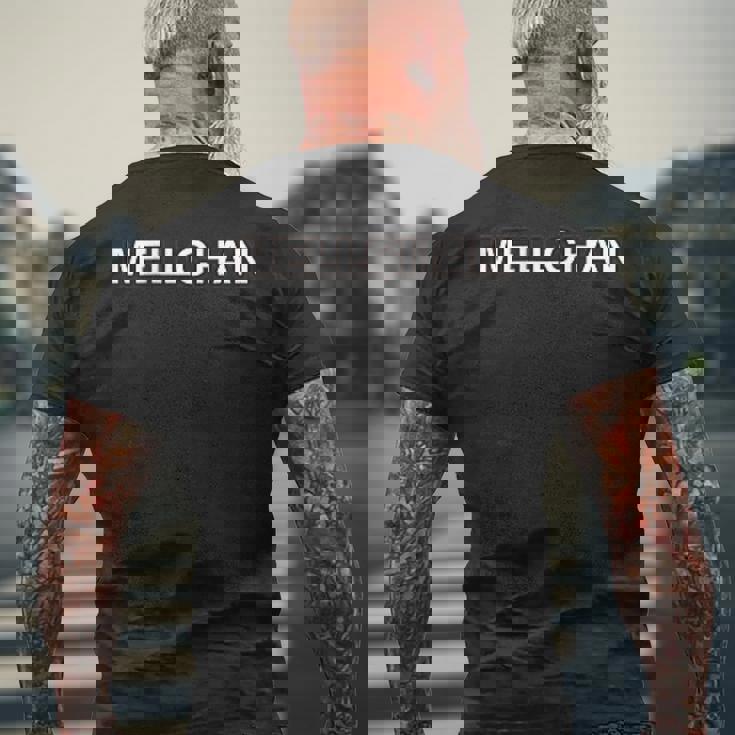 メルちゃんのペット いぬのポコちゃん バックプリント2 メンズTシャツ バックプリント 高齢者への贈り物