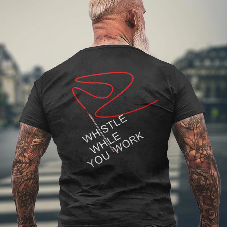 ヨンドゥ・ステップファーザー・ガーディアン・コミックス・ブラード メンズTシャツ バックプリント 高齢者への贈り物