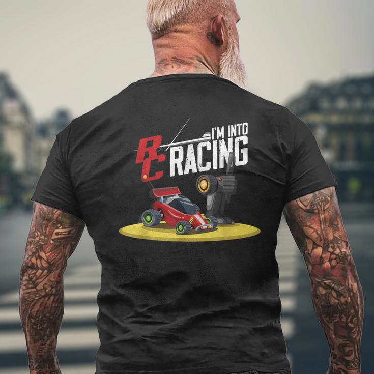ラジコンカー レーシングラジコンカー リモコンモデル メンズTシャツ バックプリント 高齢者への贈り物
