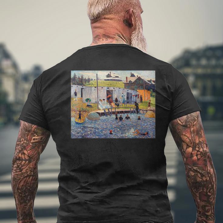 ルノワール 面白いtシャツ アート 絵画 メンズ レディース 面白い 服 美術 おもしろ メンズTシャツ バックプリント 高齢者への贈り物