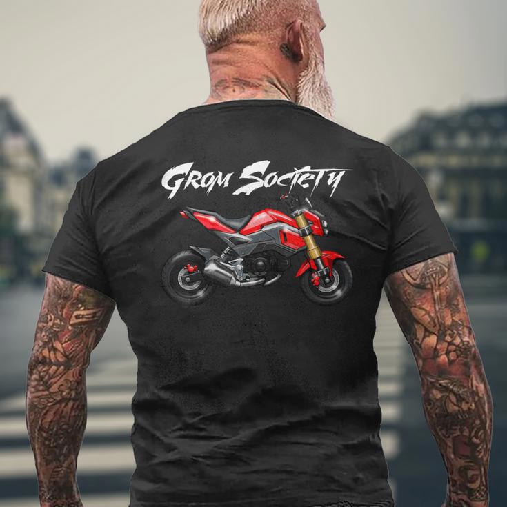 レッドグロム メンズTシャツ バックプリント 高齢者への贈り物
