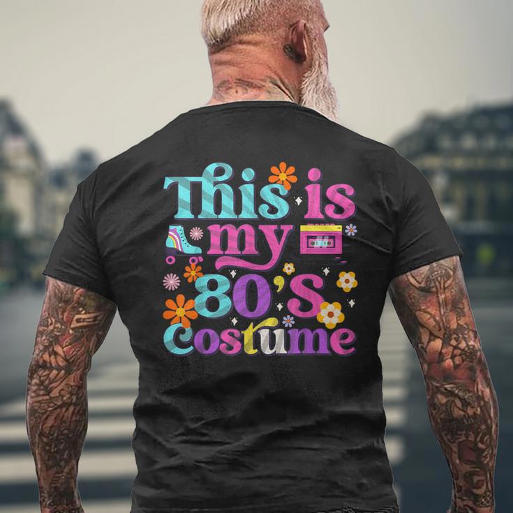 レトロな80年代パーティー衣装 ビンテージ1980年代クラシック メンズTシャツ バックプリント 高齢者への贈り物