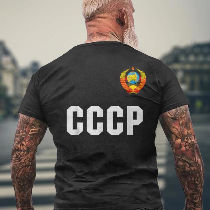 ロシアcccp ソ連ロシアサッカージャージーtシャツ メンズTシャツ バックプリント 高齢者への贈り物