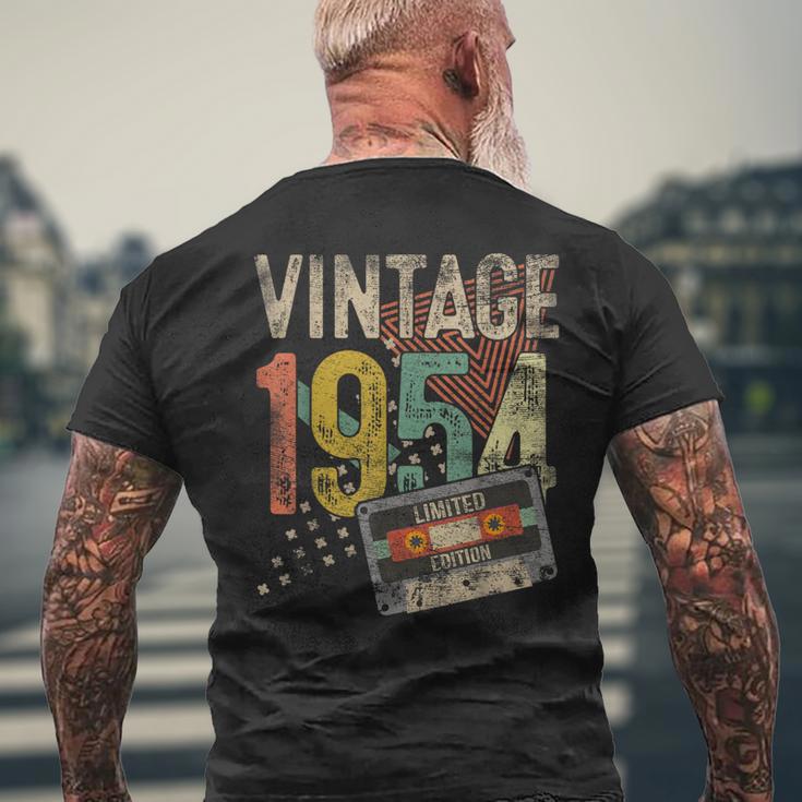 ヴィンテージ 1954 71歳の誕生日プレゼント 男女兼用 71歳 メンズTシャツ バックプリント 高齢者への贈り物