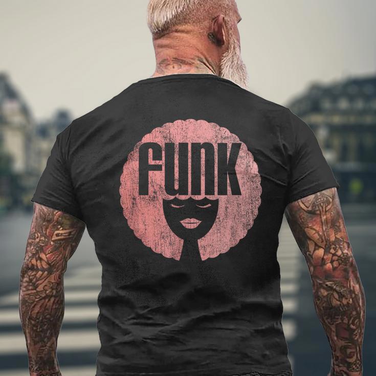 ヴィンテージ 80年代 ディスコソウル音楽またはレトロダンシング ファンク メンズTシャツ バックプリント 高齢者への贈り物