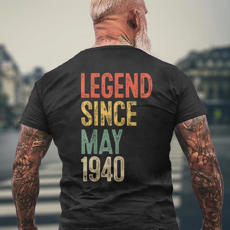 ヴィンテージ 86 誕生日デコレーション メンズ 86歳 1940 86歳の誕生日 メンズTシャツ バックプリント 高齢者への贈り物