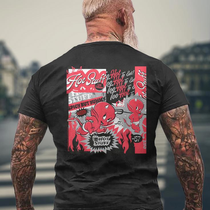 世界中のホットスタッフ。 メンズTシャツ バックプリント 高齢者への贈り物