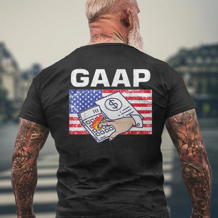 会計会計会計課公認会計士の面白い会計士 メンズTシャツ バックプリント 高齢者への贈り物