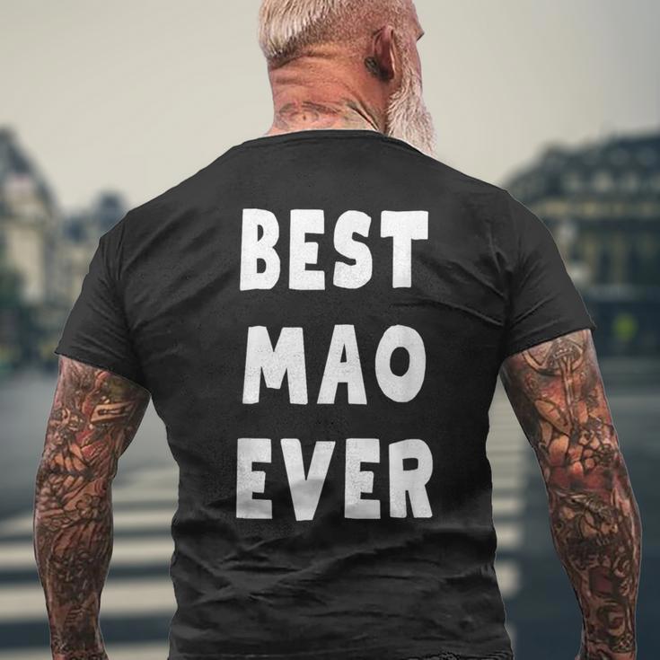 史上最高の Mao メンズTシャツ バックプリント 高齢者への贈り物