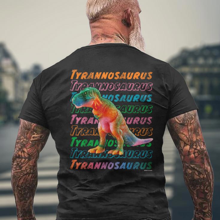 恐竜 Tyrannosaurus ティラノサウルス メンズTシャツ バックプリント 高齢者への贈り物