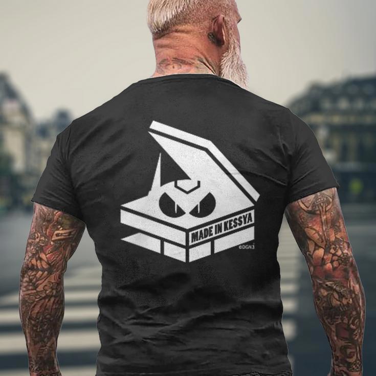 悪の秘密結社 メイドインケッシャ メンズTシャツ バックプリント 高齢者への贈り物