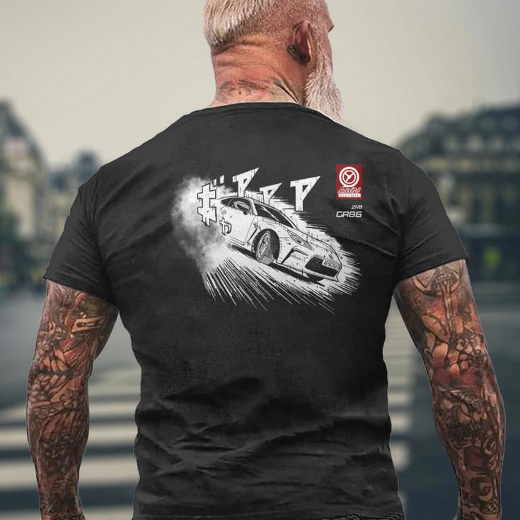 漫画 Zn8 Gr86 漂流 Fa24 Jdm メンズTシャツ バックプリント 高齢者への贈り物