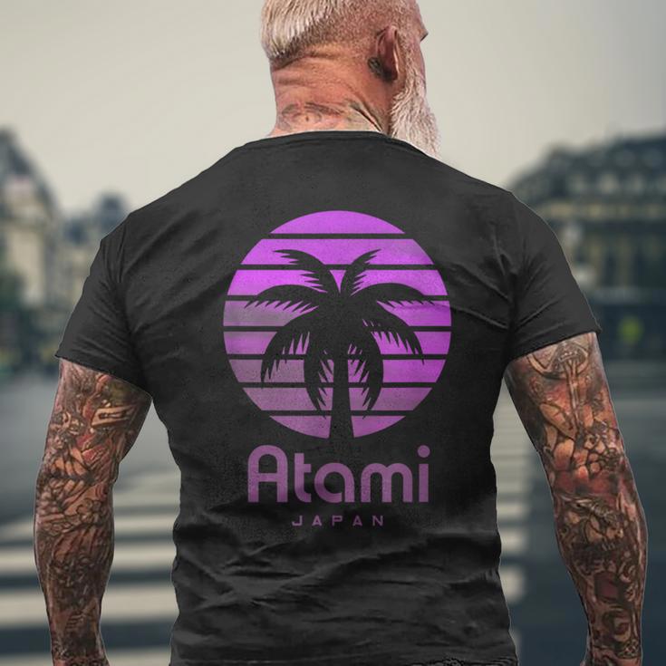 熱海 日本 レイセ メンズTシャツ バックプリント 高齢者への贈り物