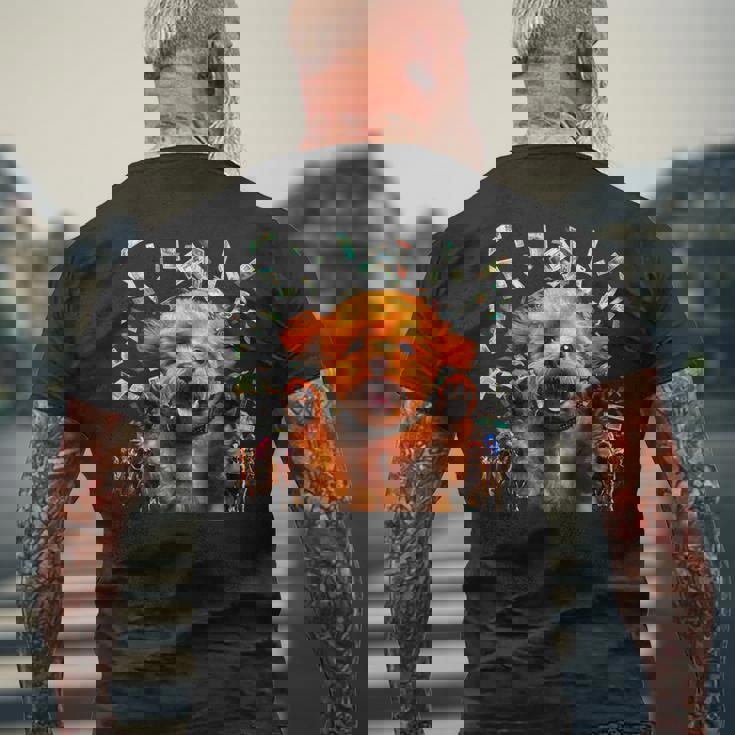 競馬 馬tシャツ 面白いtシャツ トイプードル 馬券 ウマ レース 馬 乗馬 競馬 メンズ おもしろグッズ ネタ 大人 メンズTシャツ バックプリント 高齢者への贈り物