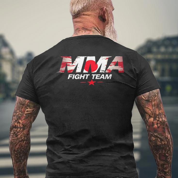 総合格闘技ファイトチーム メンズTシャツ バックプリント 高齢者への贈り物