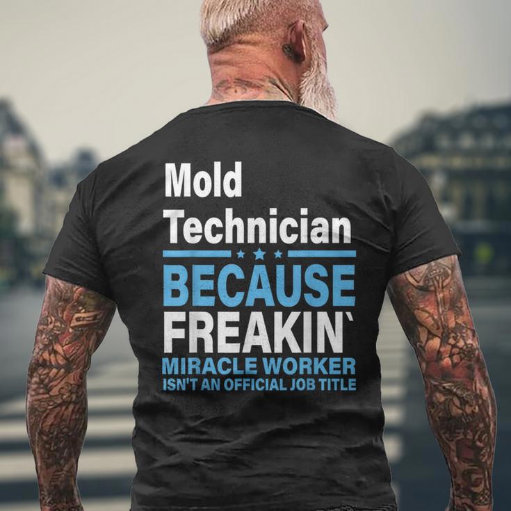 金型技術者 メンズTシャツ バックプリント 高齢者への贈り物