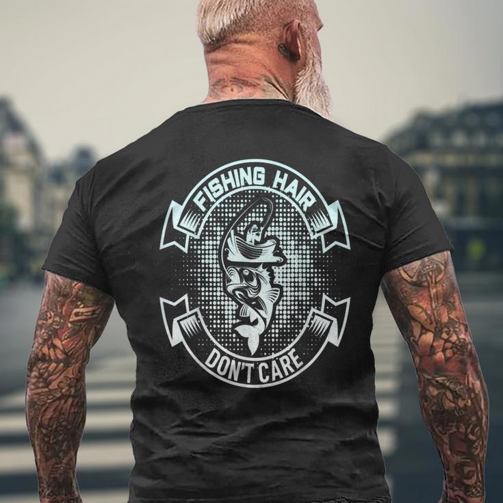 釣り人のための釣りの諺 Fishing Proverbs For Anglers メンズTシャツ バックプリント 高齢者への贈り物