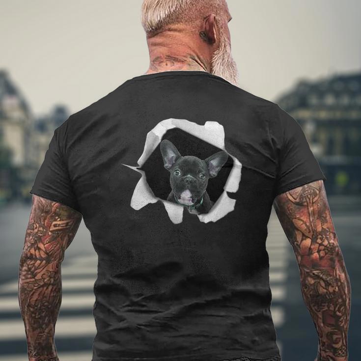 面白いtシャツ フレンチブルドッグ 犬 イヌ わんこ メンズ 犬好き グッズ かわいい 面白い 服 ネタ メンズTシャツ バックプリント 高齢者への贈り物