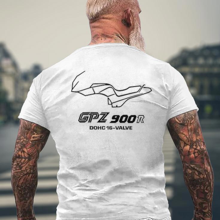 2026 Gp_Z 900R 愛好家 メンズTシャツ バックプリント 高齢者への贈り物