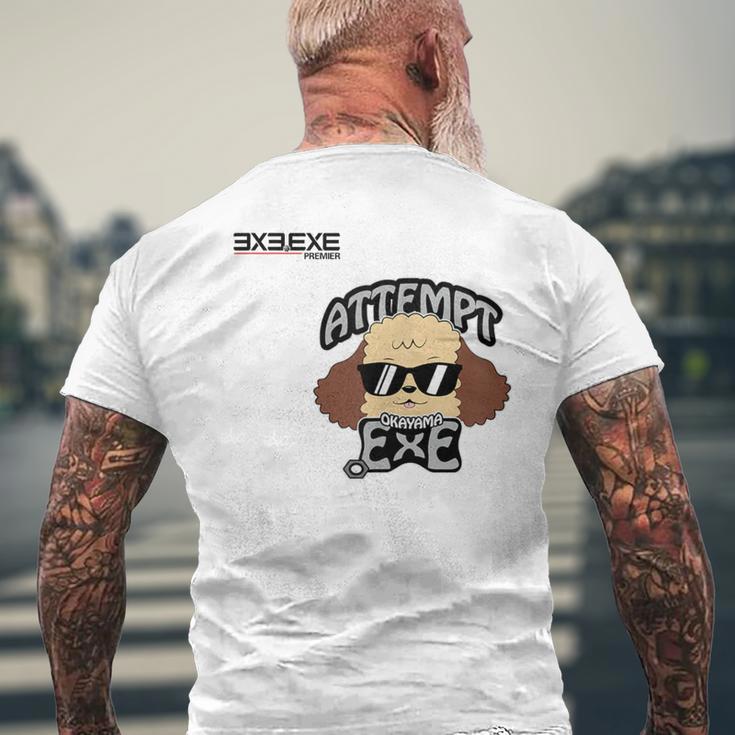 Attempt OkayamaExe_39_中島聡 メンズTシャツ バックプリント 高齢者への贈り物