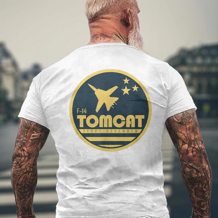 F-14 トムキャット メンズTシャツ バックプリント 高齢者への贈り物