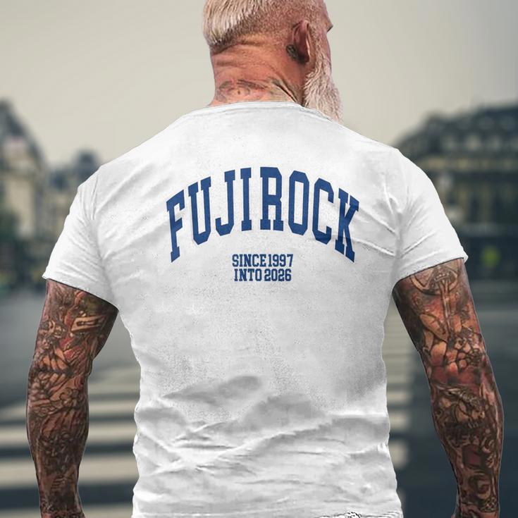Fuji Rock 2026 College Amazon Limited Orange メンズTシャツ バックプリント 高齢者への贈り物