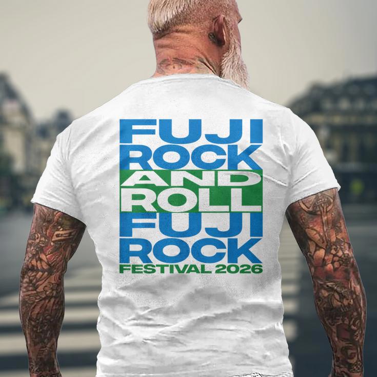 Fuji Rock And Roll 2026 Amazon Limited メンズTシャツ バックプリント 高齢者への贈り物