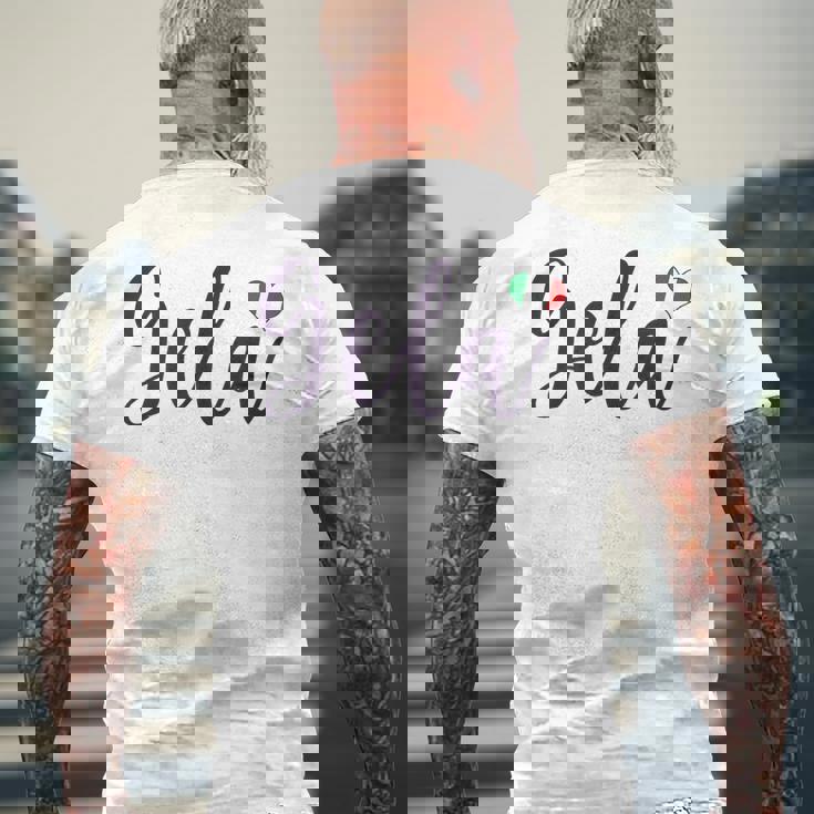 Gela Pride For Her メンズTシャツ バックプリント 高齢者への贈り物