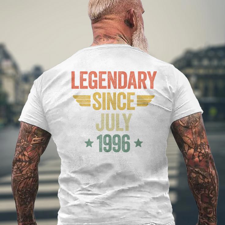 Legendaryince July 1996 メンズTシャツ バックプリント 高齢者への贈り物