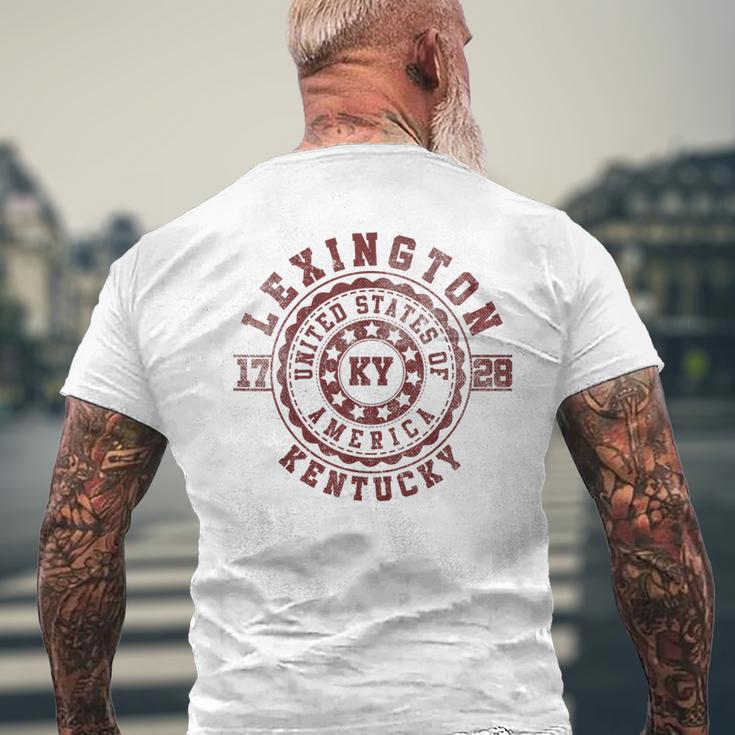 Lexington Ky メンズTシャツ バックプリント 高齢者への贈り物