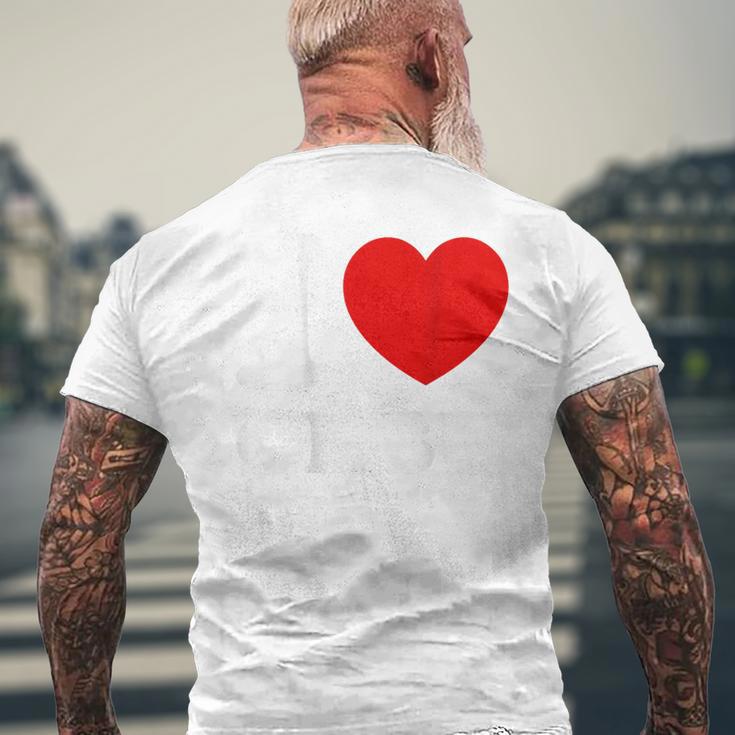 I Love Cebu 裏面にのみプリント フィリピンフィリピン メンズTシャツ バックプリント 高齢者への贈り物