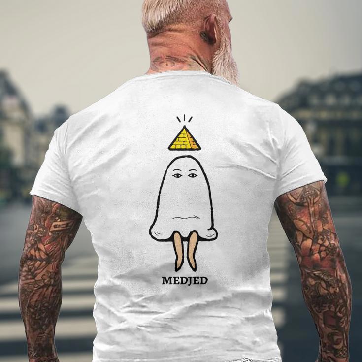 Medjed 〜メジェドさん〜 長袖tシャツ メンズTシャツ バックプリント 高齢者への贈り物