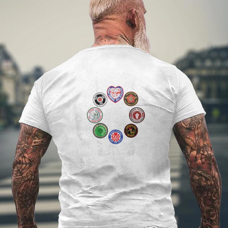 Northernoul バッジ ストーク ウィッグ マンチェスター ブラックプール メンズTシャツ バックプリント 高齢者への贈り物