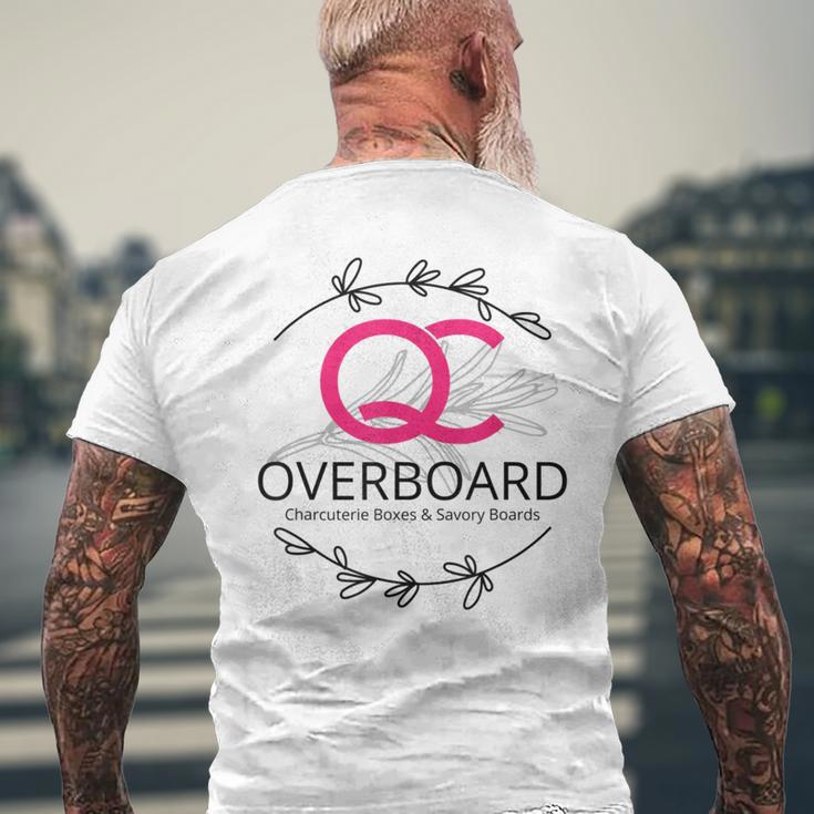 Qc オーバーボード メンズTシャツ バックプリント 高齢者への贈り物